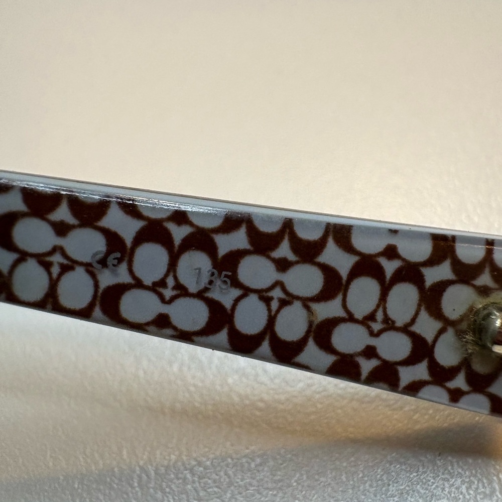 COACH ANNABEL (530) BROWN / 52•16•135 COACH GLASSES COACH EYEGLASSES FRAMES ONLY - Picture 11 of 15
